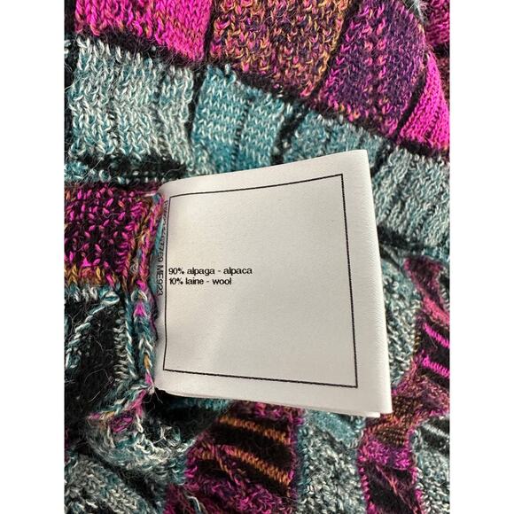 Chanel 2018 Paris-Hamburg Blue Striped Turtleneck Sweater Sz.38 - Picture 5 of 8